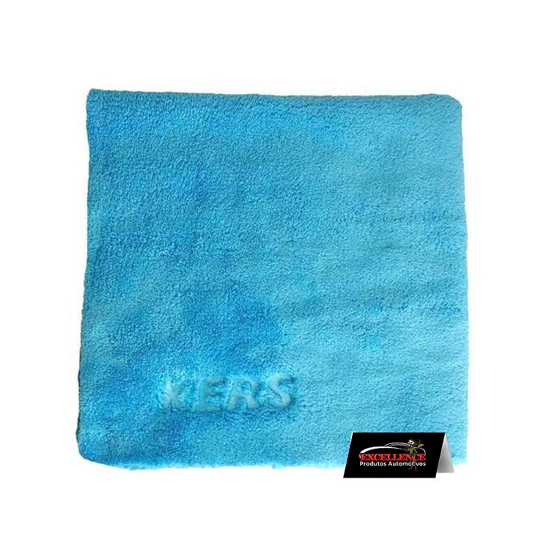 Microfibra Coral Fleece Azul 550gsm 40x40cm Kers - EXCELLENCE