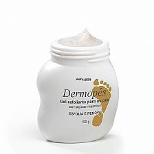 DERMOPÉS - GEL ESFOLIANTE PARA OS PÉS COM AÇÚCAR MASCAVO 130 G