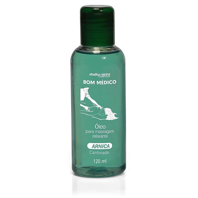 BOM MÉDICO - óleo para massagem com arnica conforado