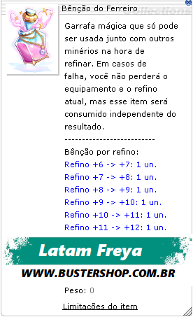 Bênção do Ferreiro - Buster Shop