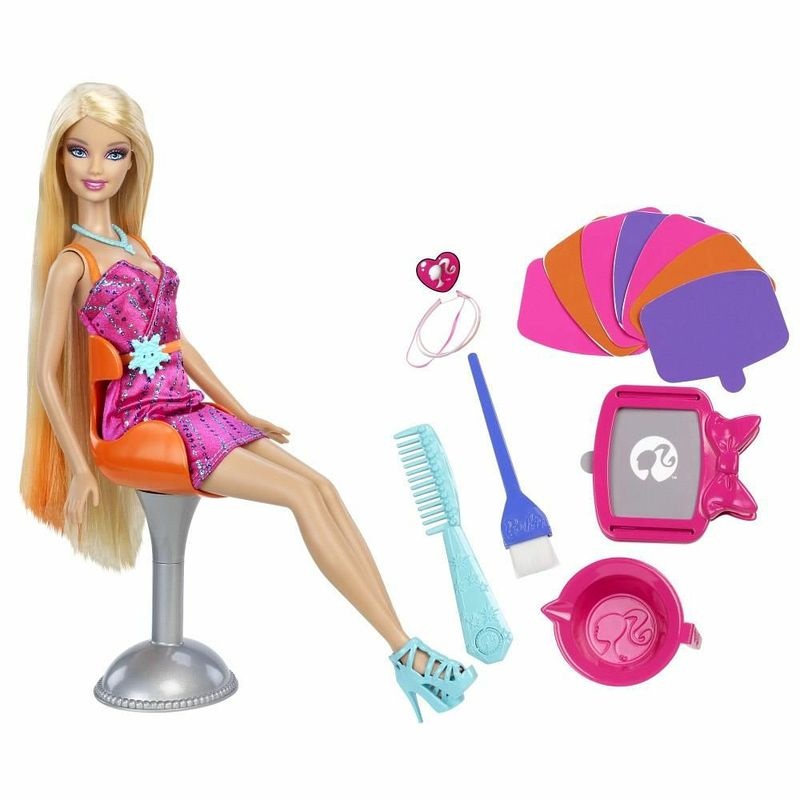 Barbie Mechas Coloridas - Mattel - Loja iLocal 3
