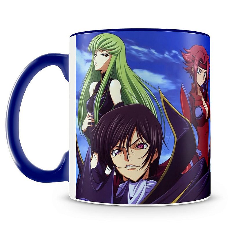 Caneca Code Geass (Mod.3) - Caneca Personalizada para Todas as Ocasiões!