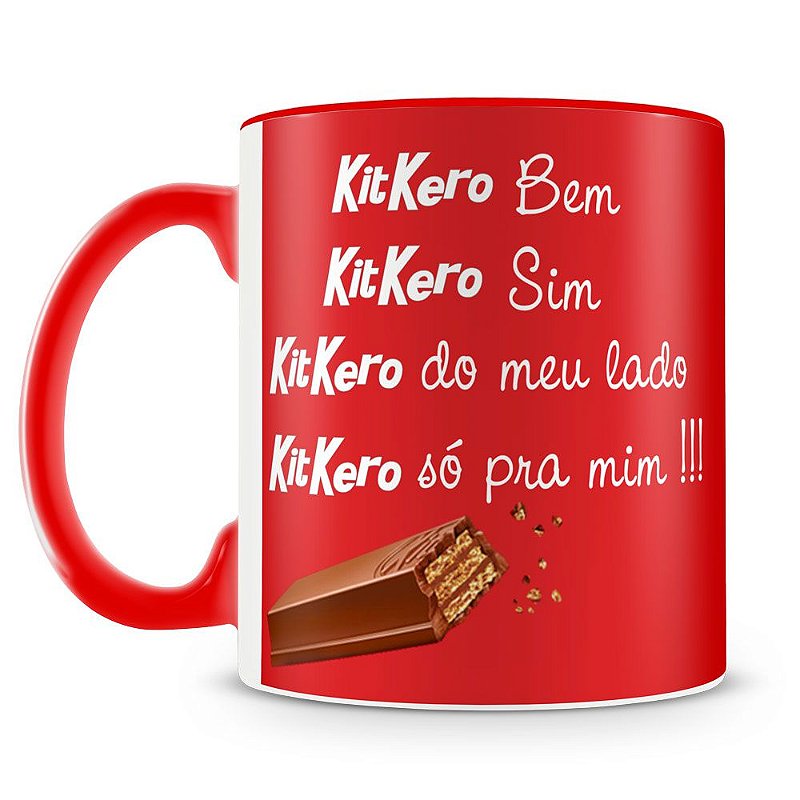 Caneca Personalizada Chocolate Kit Kat - Caneca Personalizada para Todas as  Ocasiões!