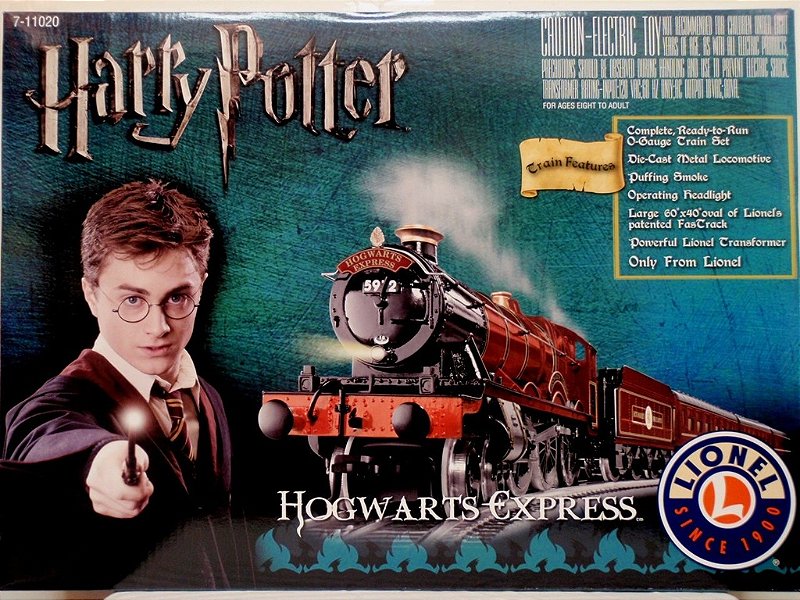 Conjunto Trem Ferrorama Harry Potter Hogwarts Express 