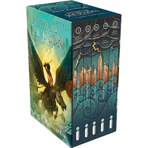 Box Livros - Percy Jackson e os Olimpianos - Varinha