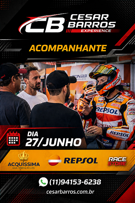 ACOMPANHANTE - CIRCUITO PANAMERICANO 27/06/26