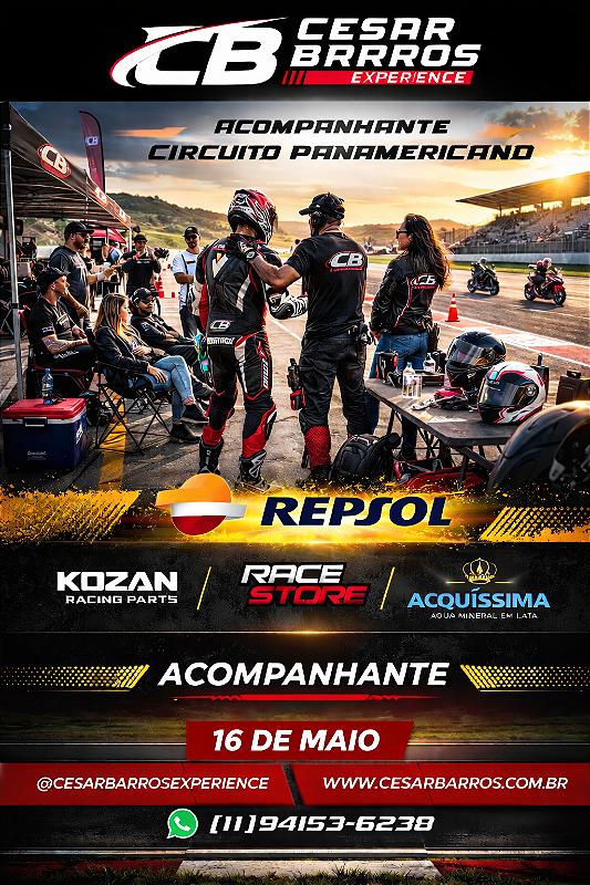 ACOMPANHANTE - CIRCUITO PANAMERICANO 16/05/26