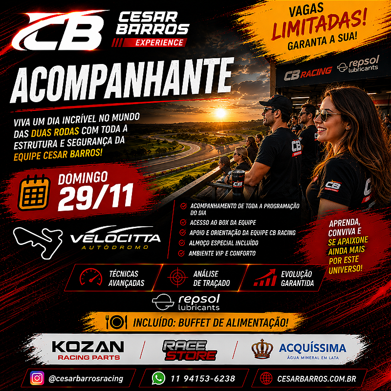 ACOMPANHANTE - VELOCITTA - 29/11/26