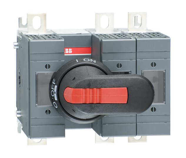 OS125GD12P Chave seccionadora manual c/base fusível NH 3P 125A ABB