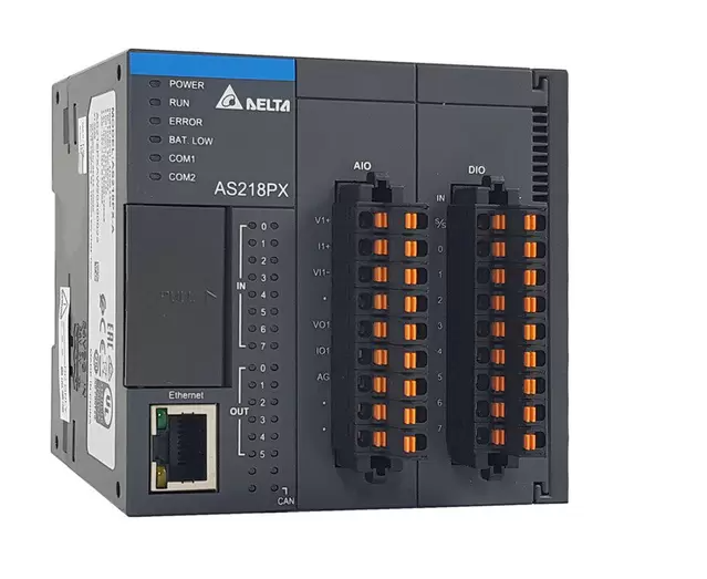 AS218PX-A CPU AS300 8ED/6SD TRANS PNP 2EA/2SA 1XETHERNET 2XRS485