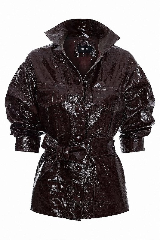 PARKA OVERSIZED CROCO - M.LEAL