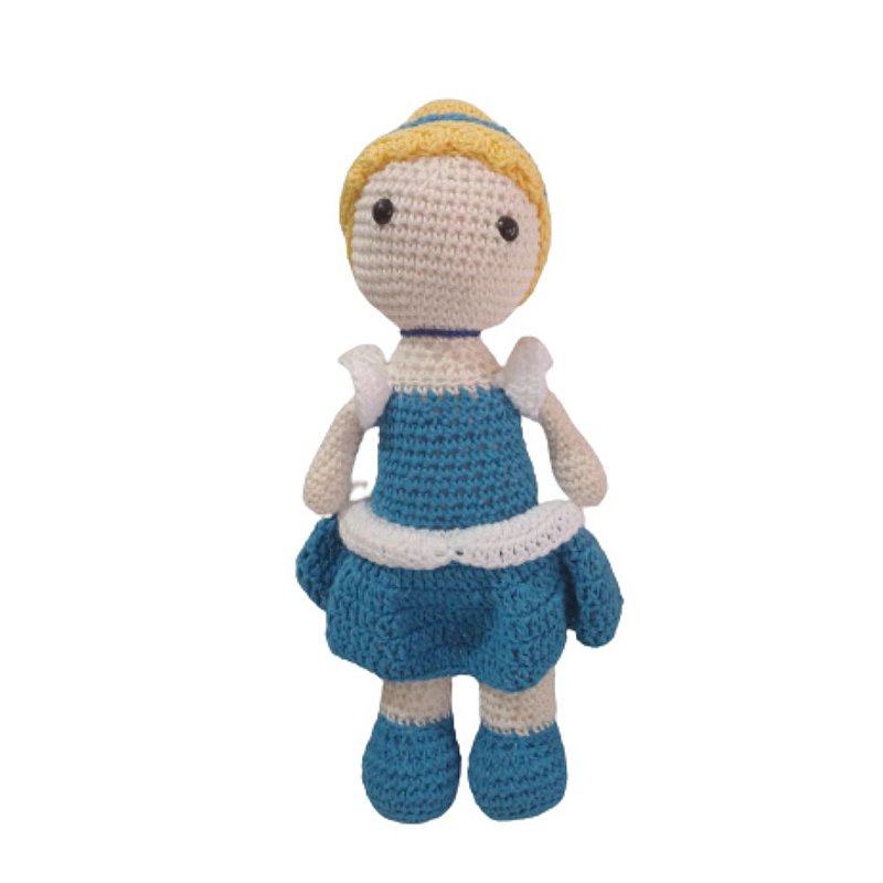 Boneca Amigurumis Princesas Disney Bela Adormecida Princesa Disney