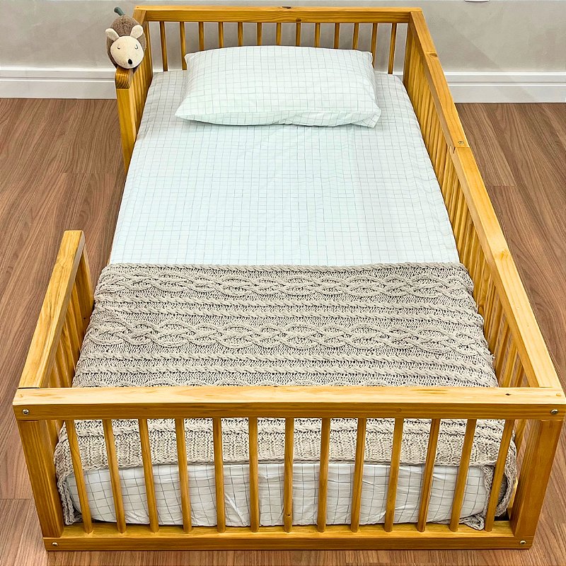 Cama Infantil Montessoriana Cercadinho