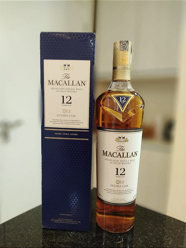 WHISKY MACALLAN 12 ANOS DOUBLE CASK DOSE 50 ML - Malt Whisky
