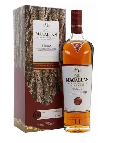 ウイスキー The Macallan Terra 40% Whisky Macallan Terra dose 50 ml - Malt Whisky Araujo, seu whisky