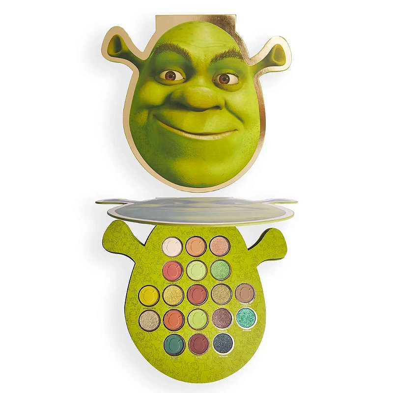 Paleta de Sombras Shrek x I Heart Revolution Shrek Shadow Palette ...