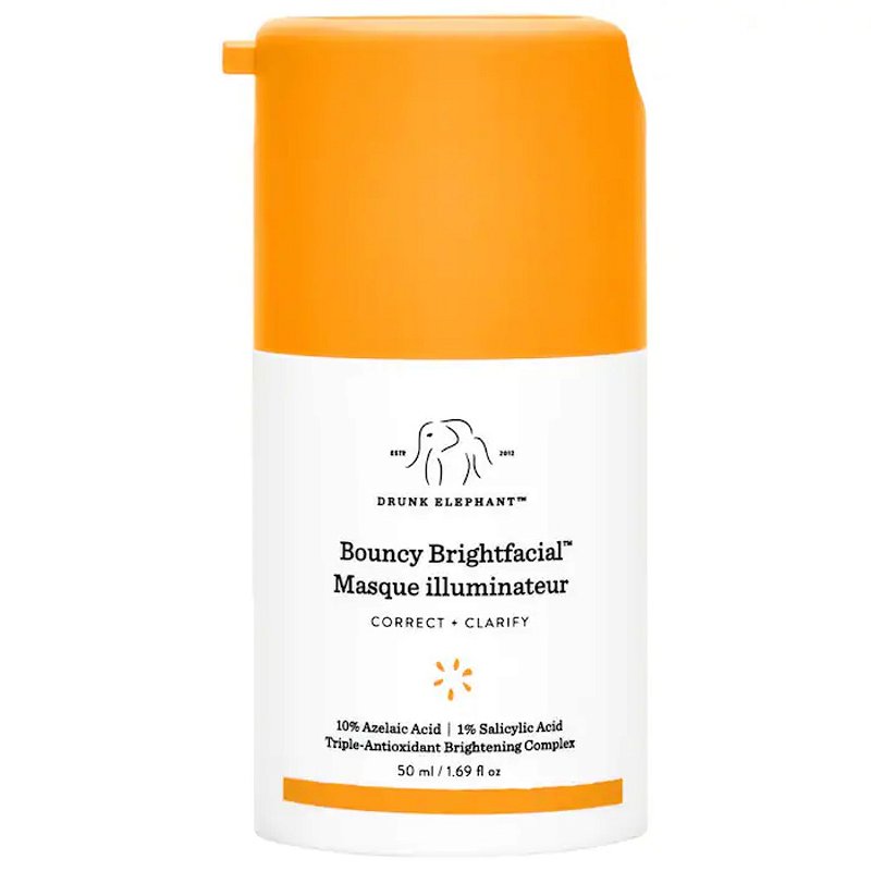 Mascara Facial Drunk Elephant Bouncy Brightfacial Brightening Mask with