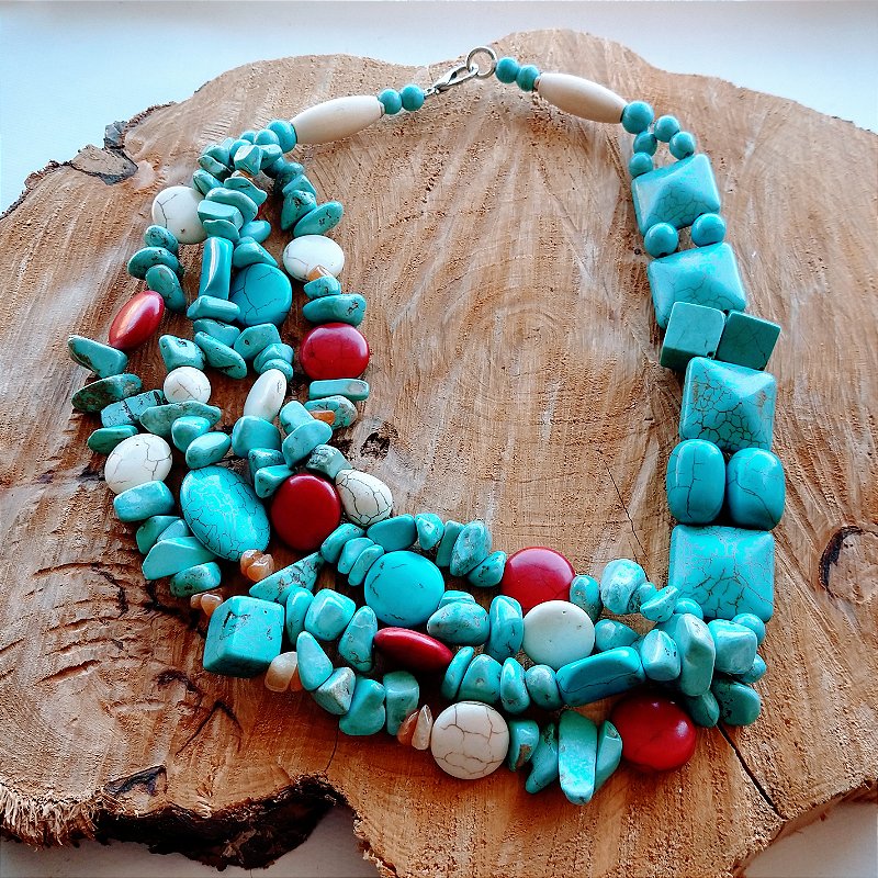 Colar Turquesa absoluta