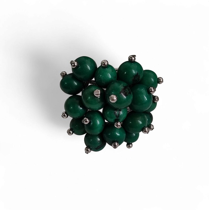 Anel semente esmeralda