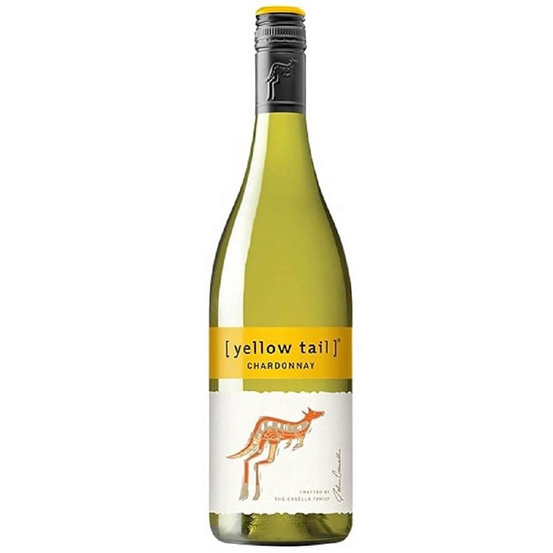 Vinho Yellow Tail Branco Seco Austrália Chardonnay 2022 750ml