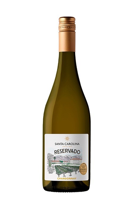 Vinho Santa Carolina Branco Seco Chile Reservado Chardonnay 2022 750ml