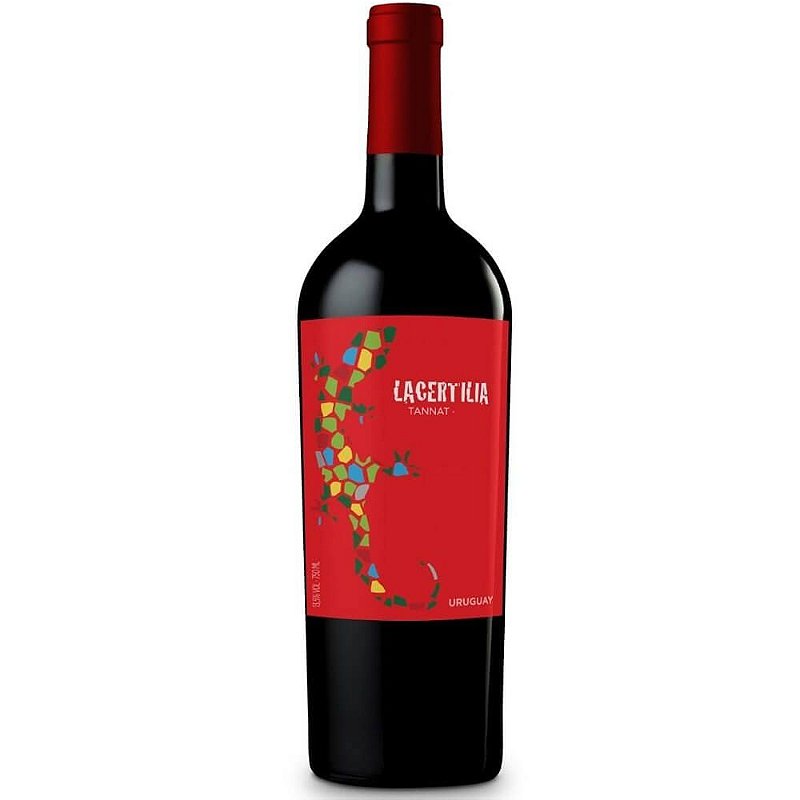 Vinho Viña Cobos Tinto Seco Uruguai Lacertilia Tannat 2020 750ml