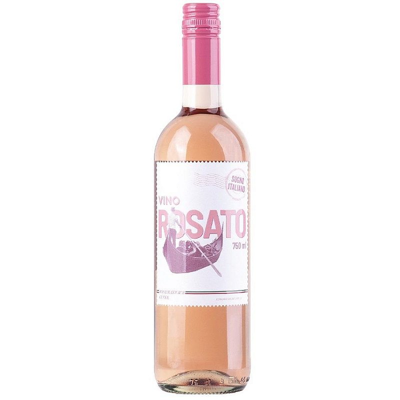 Vinho Sogno Italiano Rosé Seco Itália Rosato Blend 750ml