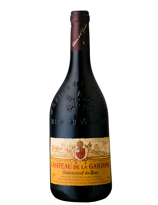 Vinho Château de La Gardine Tinto Seco França Châteauneuf Du Pape Blend 2021 750ml