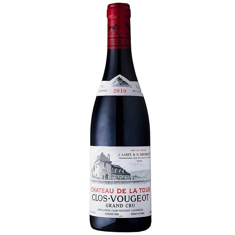 Vinho Château Latour Tinto Seco França Clos Vougeot Grand Cru Pinot Noir 2019 750ml