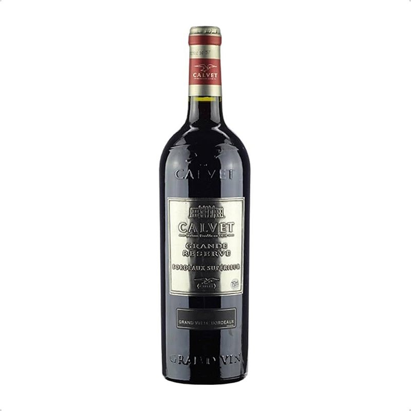 Vinho Calvet Tinto Seco França Bordeaux Superior Gran Reserva Cabernet Sauvignon, Merlot 750ml