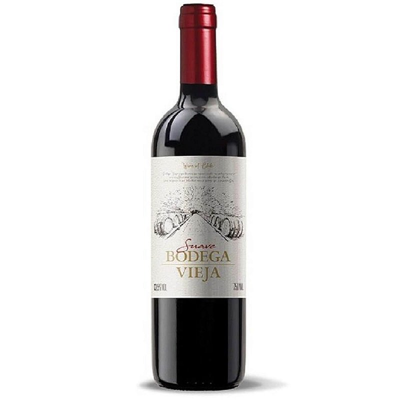 Vinho Bodega Vieja Tinto Suave Chile Blend 2022 750ml