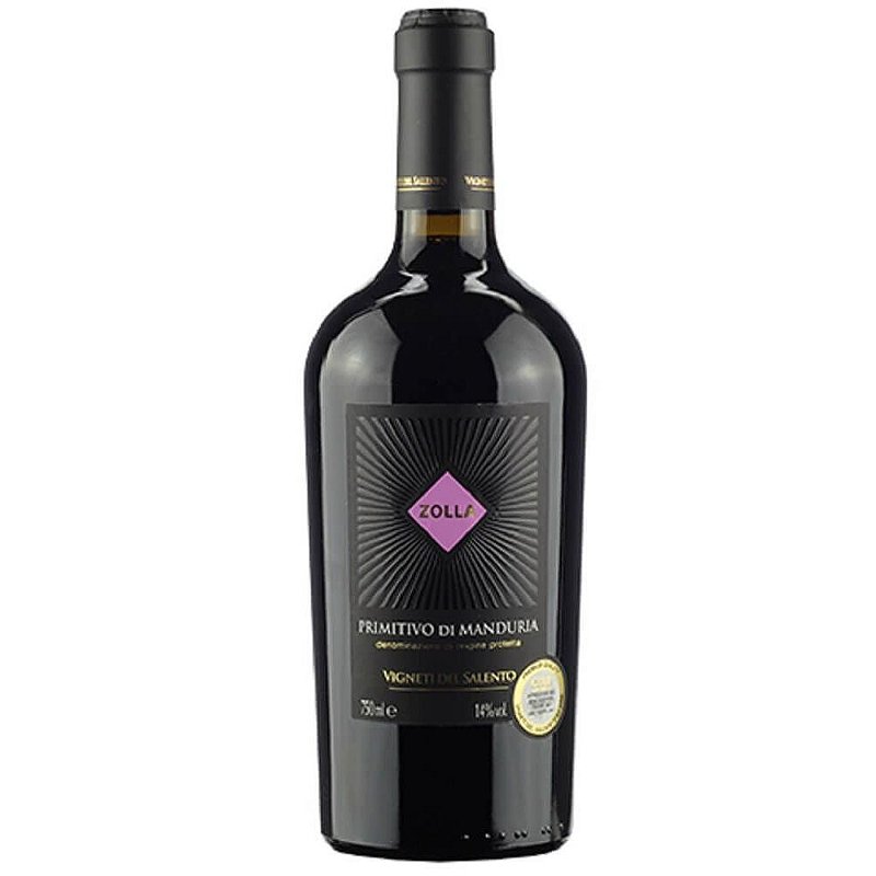 Vinho Vigneti Del Salento Tinto Seco Itália Zolla Primitivo 750ml