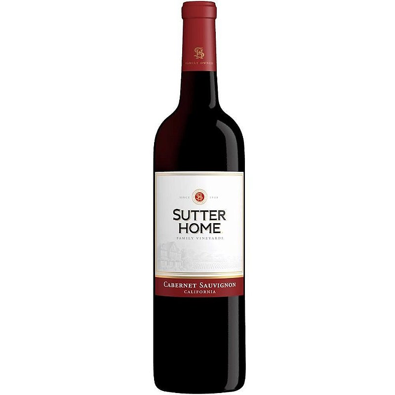 Vinho Sutter Home Tinto Seco Estados Unidos Cabernet Sauvignon 750ml