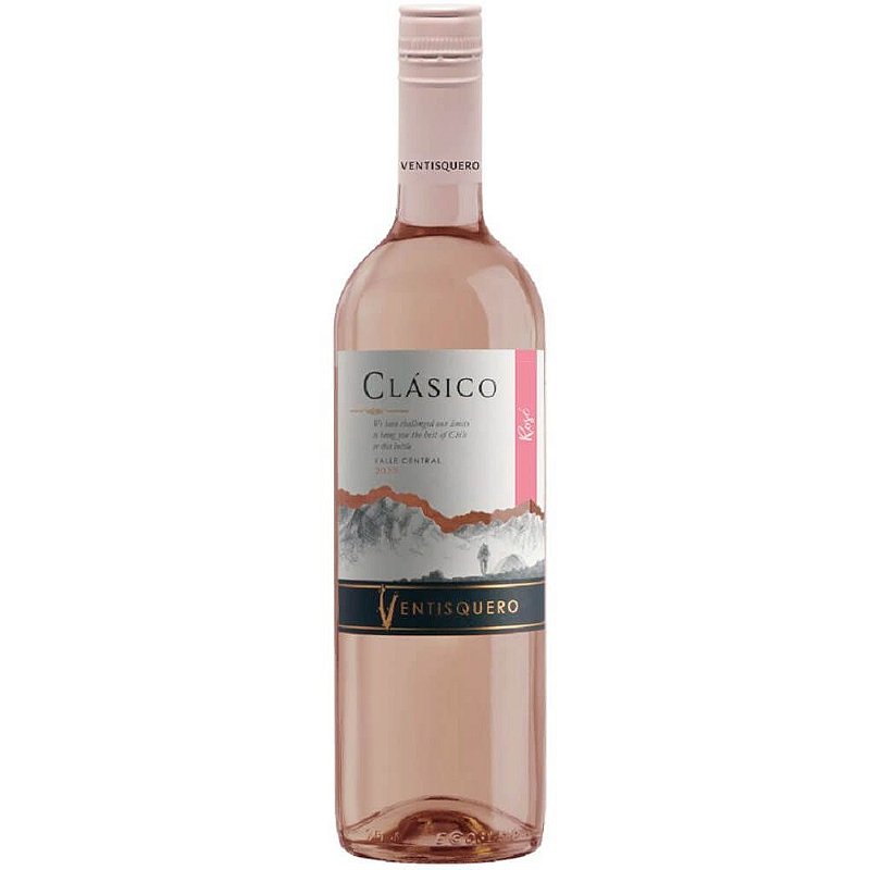 Vinho Ventisquero Rosé Meio Seco Chile Clássico Cabernet Sauvignon 2020 750ml