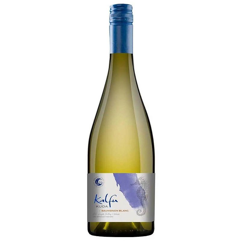 Vinho Ventisquero Branco Seco Chile Kalfu Kuda Gran Reserva Sauvignon Blanc 750ml