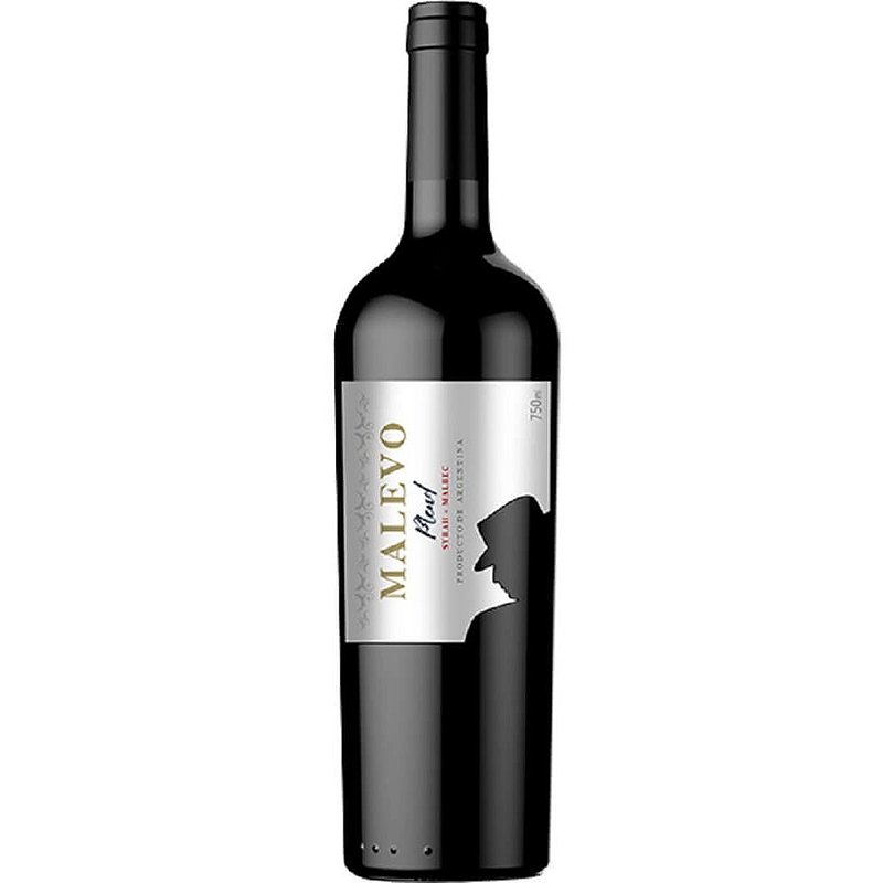 Vinho Malevo Tinto Seco Argentina Malbec, Syrah 2020 750ml