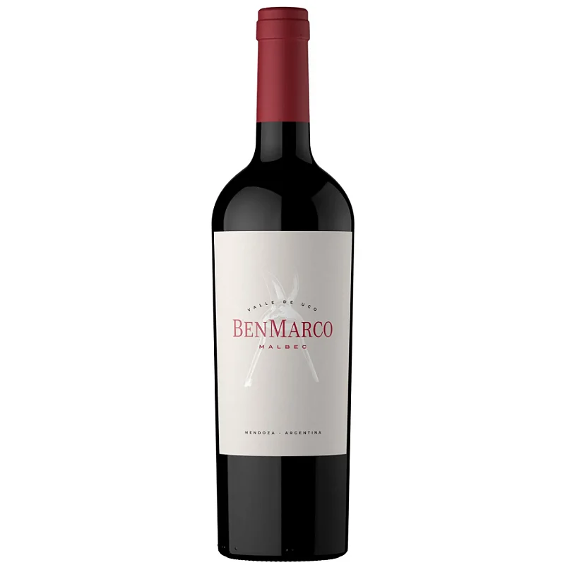 Vinho Benmarco Wine Tinto Seco Argentina Malbec 2020 750ml