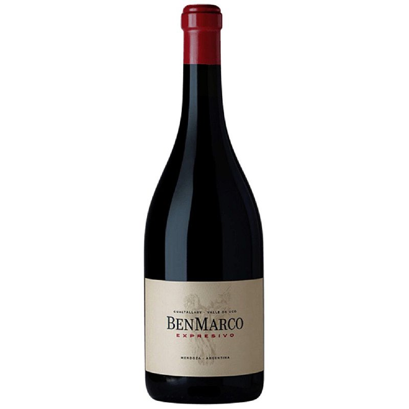 Vinho Benmarco Wine Tinto Seco Argentina Expressivo Cabernet Franc, Cabernet Sauvignon, Merlot 2020 750ml