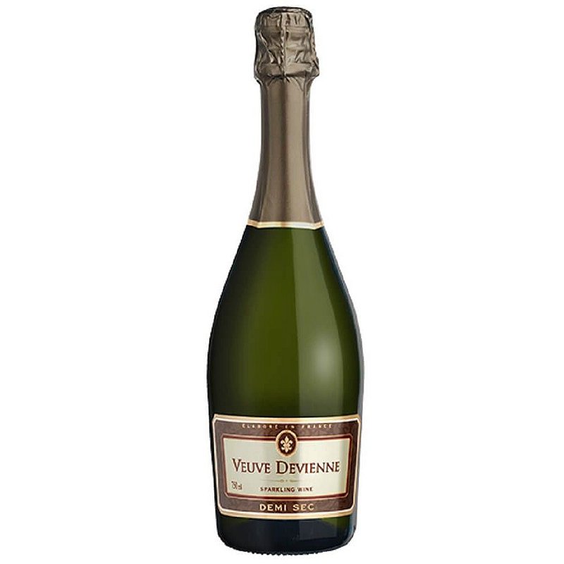 Espumante Veuve Devienne Branco Demi Sec França Chardonnay, Chenin Blanc, Ugni Blanc 750ml