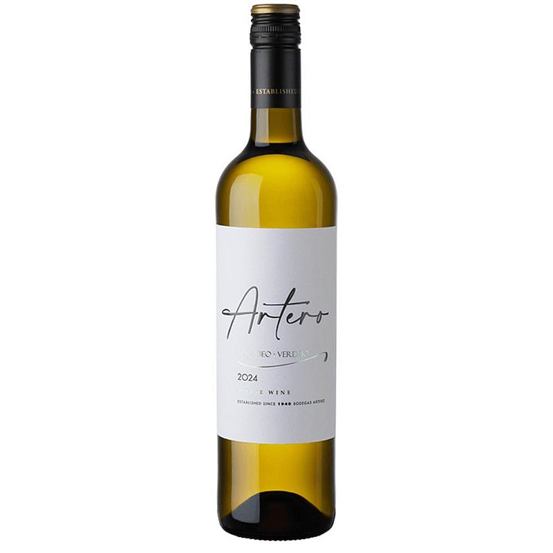 Vinho Bodegas Muñoz Branco Seco Espanha Artero Macabeo, Verdelho 2021 750ml