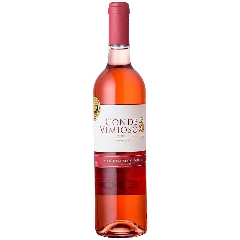 Vinho Falua Conde Vimioso Rosé Seco Portugal Colheita Seleccionada Syrah, Touriga Nacional 2021 750ml