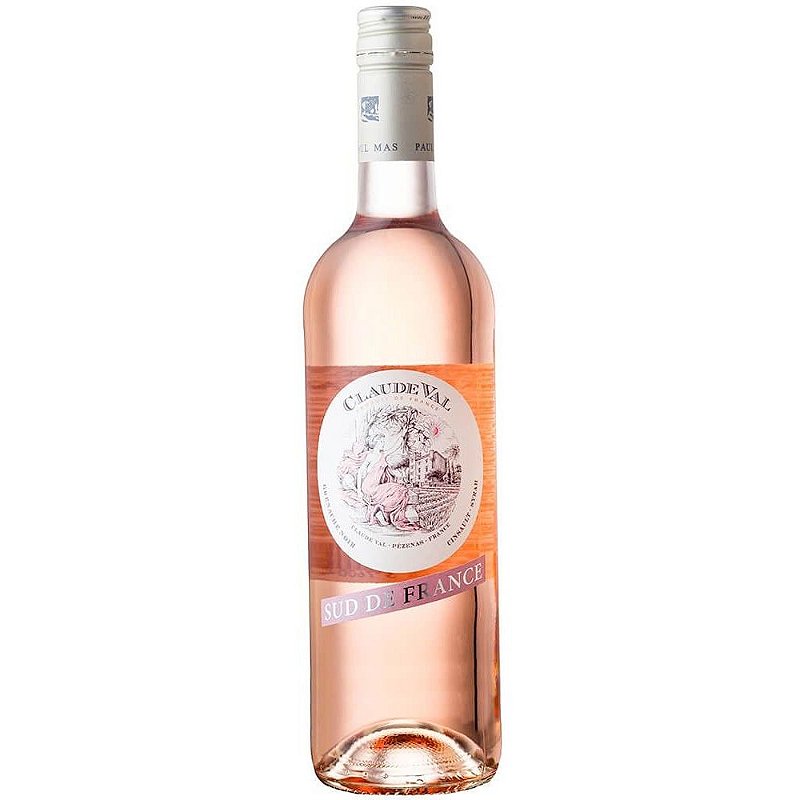 Vinho Domaine Paul Mas Rosé Seco França Claude Val Cinsault, Grenache, Syrah 2023 750ml