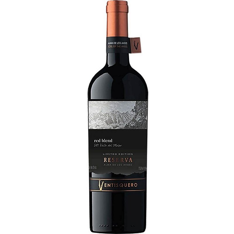Vinho Ventisquero Tinto Seco Chile Red Reserva Blend 2020 750ml