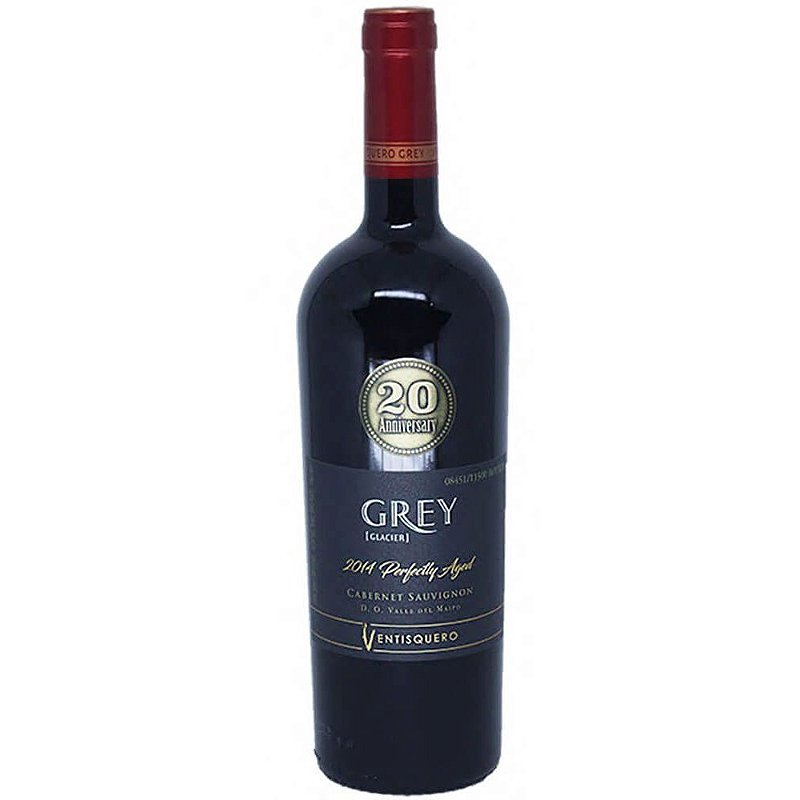 Vinho Ventisquero Tinto Seco Chile Grey Cabernet Franc, Cabernet Sauvignon, Petit Verdot 2014 750ml