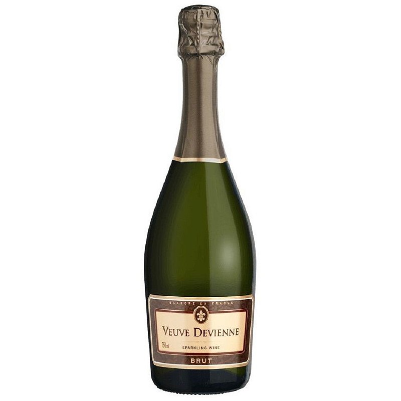 Espumante Veuve Devienne Branco Brut França Chardonnay, Chenin Blanc, Ugni Blanc 750ml