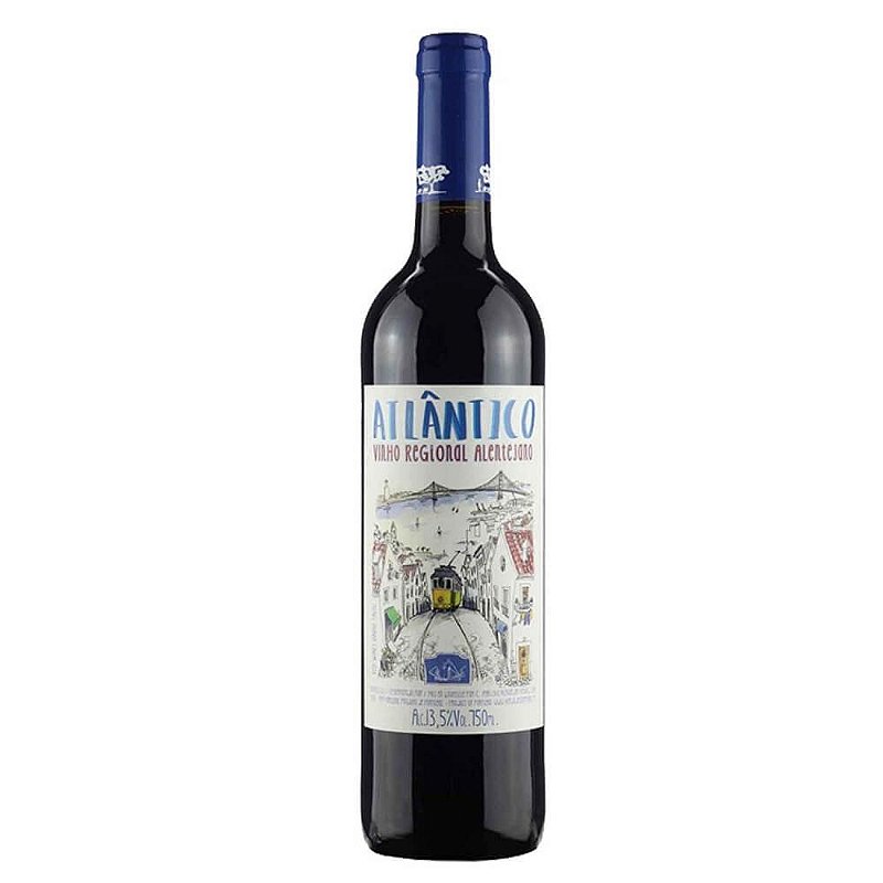 Vinho Casa Relvas Tinto Seco Portugal Atlântico Alicante Bouschet, Aragonez, Trincadeira 750ml