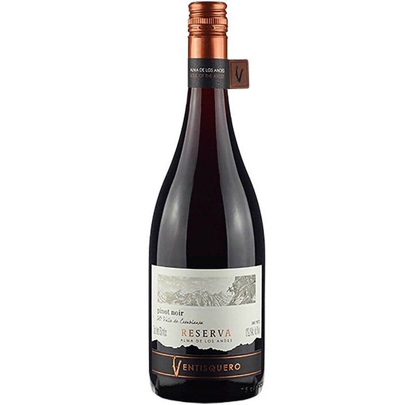 Vinho Ventisquero Tinto Seco Chile Reserva Pinot Noir 2020 750ml