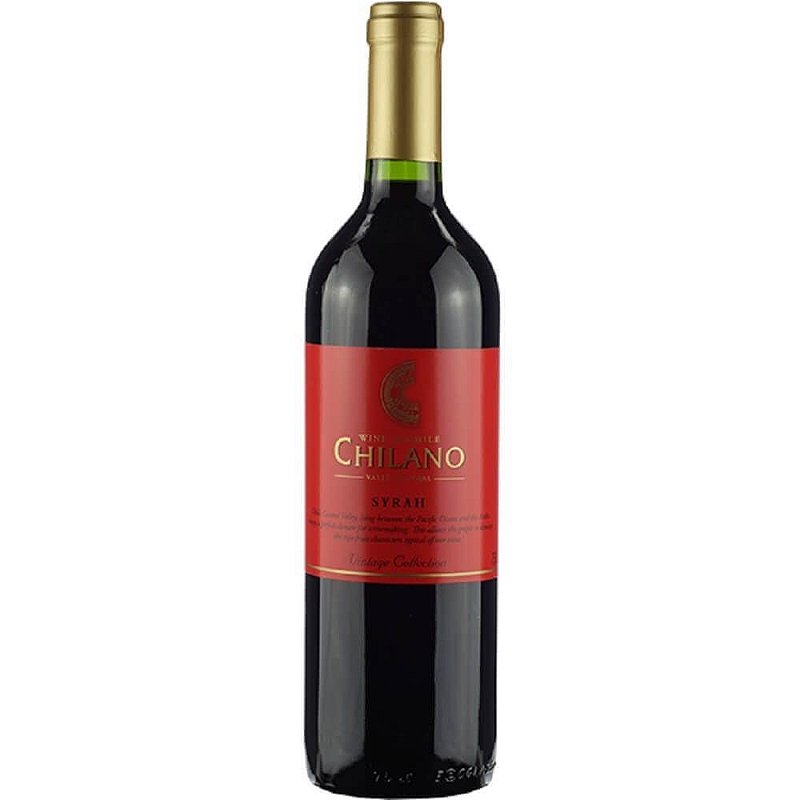 Vinho Chilano Tinto Seco Chile Syrah 2019 750ml