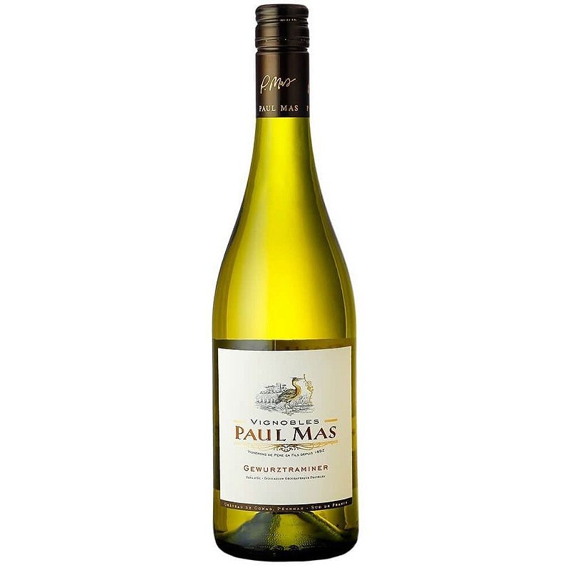Vinho Domaine Paul Mas Branco Seco França Gewurztraminer 750ml