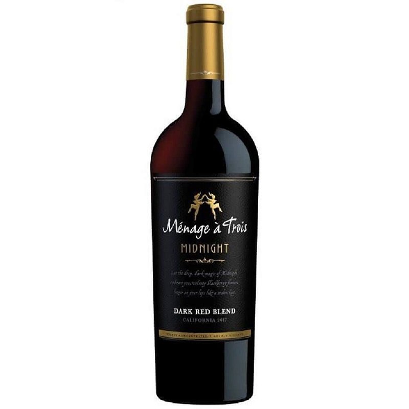 Vinho Ménage à Trois Tinto Seco Estados Unidos Midnight Blend 2020 750ml